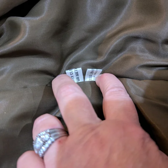 Luxurious Vintage Authentic Rabbit Fur Bomber Jacket - Picture 10 of 15